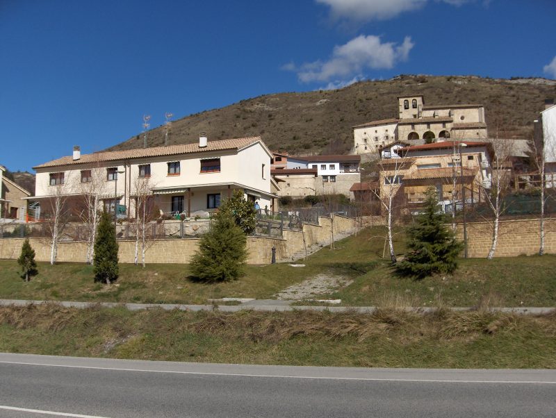 Lugar donde estuvo la estación de Sarasa